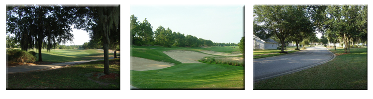Tree lined roads and beautiful golf course Southern Dunes