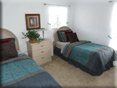 First Twin Bedroom